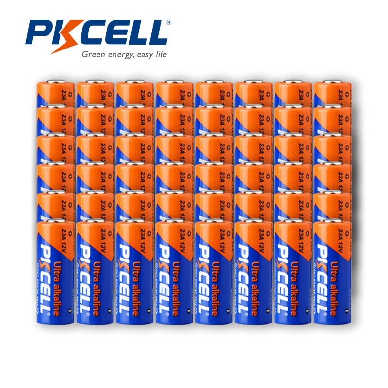 

48x елоная бааѬея PKCELL 12v 23a 8F10R K23A L1028 23A A23 V23GA MN21 сновная бааѬея и сђие бааѬеи